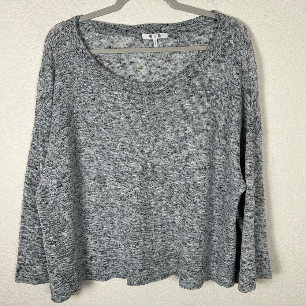 Three Dots Women’s Sz L grey knit